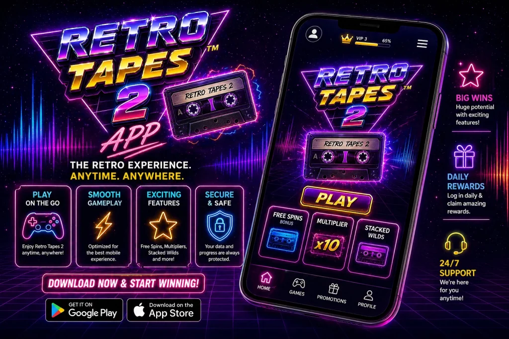 Retro Tapes 2 App IOS and Android